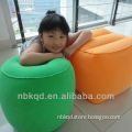 6P Free Collapsible PVC Laminated Inflatable Flocked Air Stool